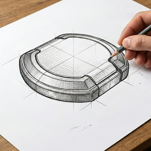 sketch of vibro modules