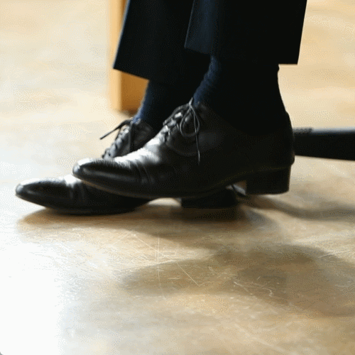 vibrating foot massage dress shoes
