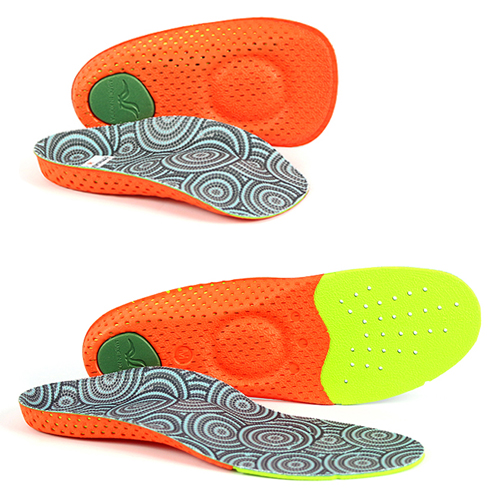 vibro orthotics insoles of 3/4 length and full length